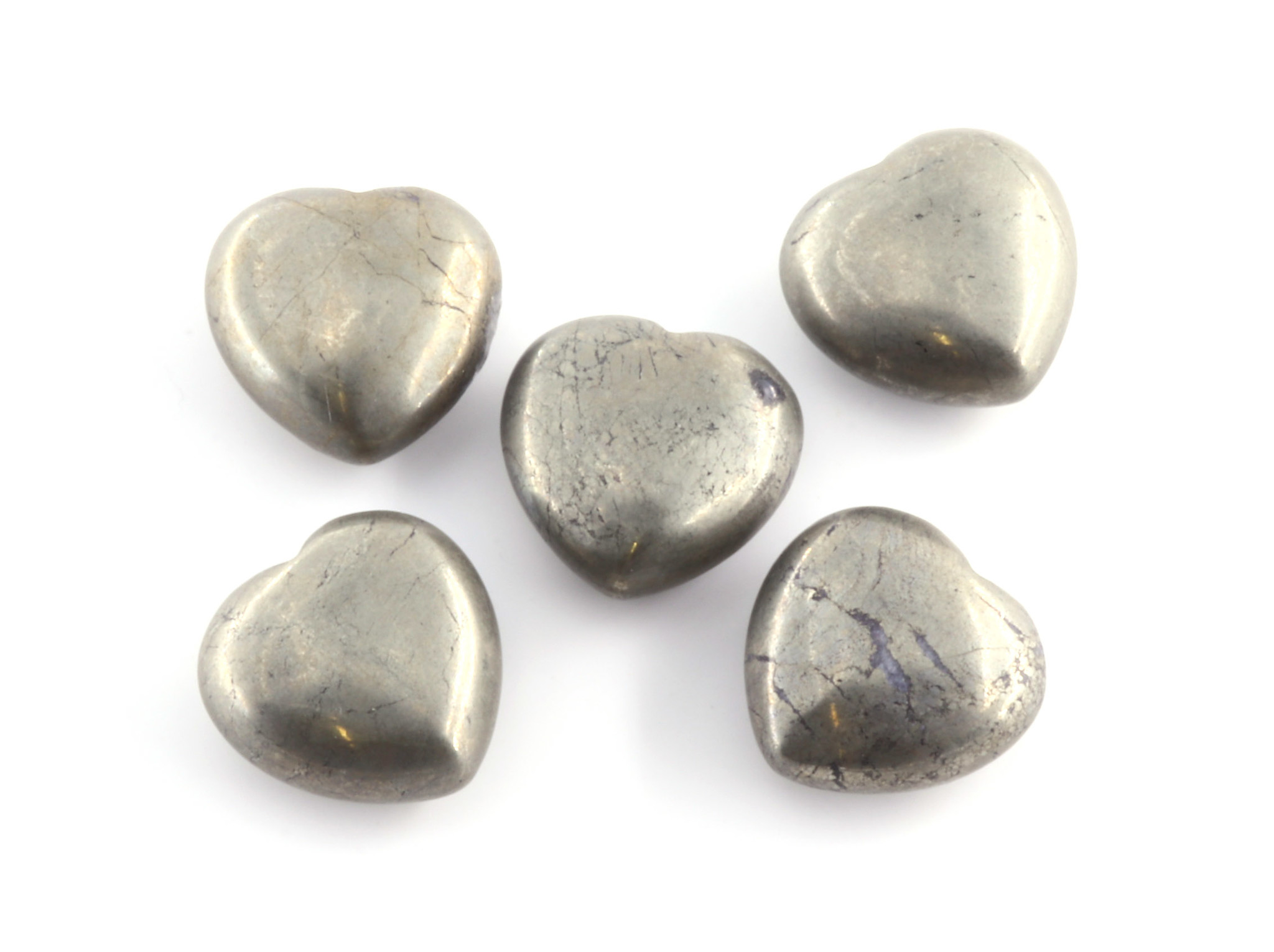 Bild von Pyrit "Love Hearts" 20mm (VE=5 Stk,)