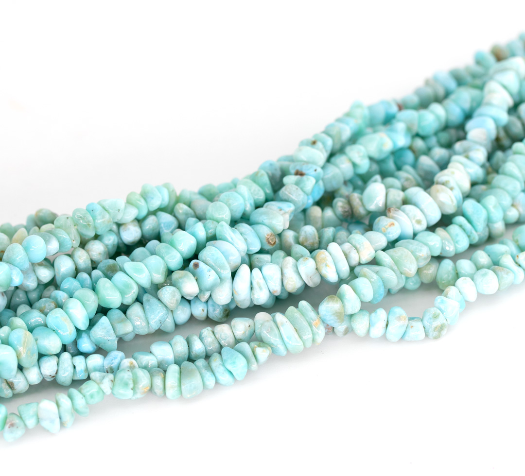 Larimar Splitter 5-7mm Strang