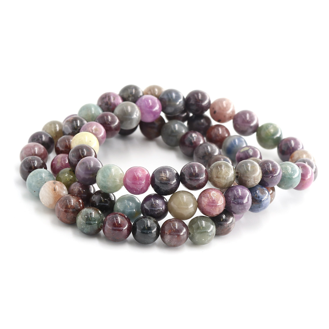 Image de Korund Kugeln  8mm Armband A-Qualität