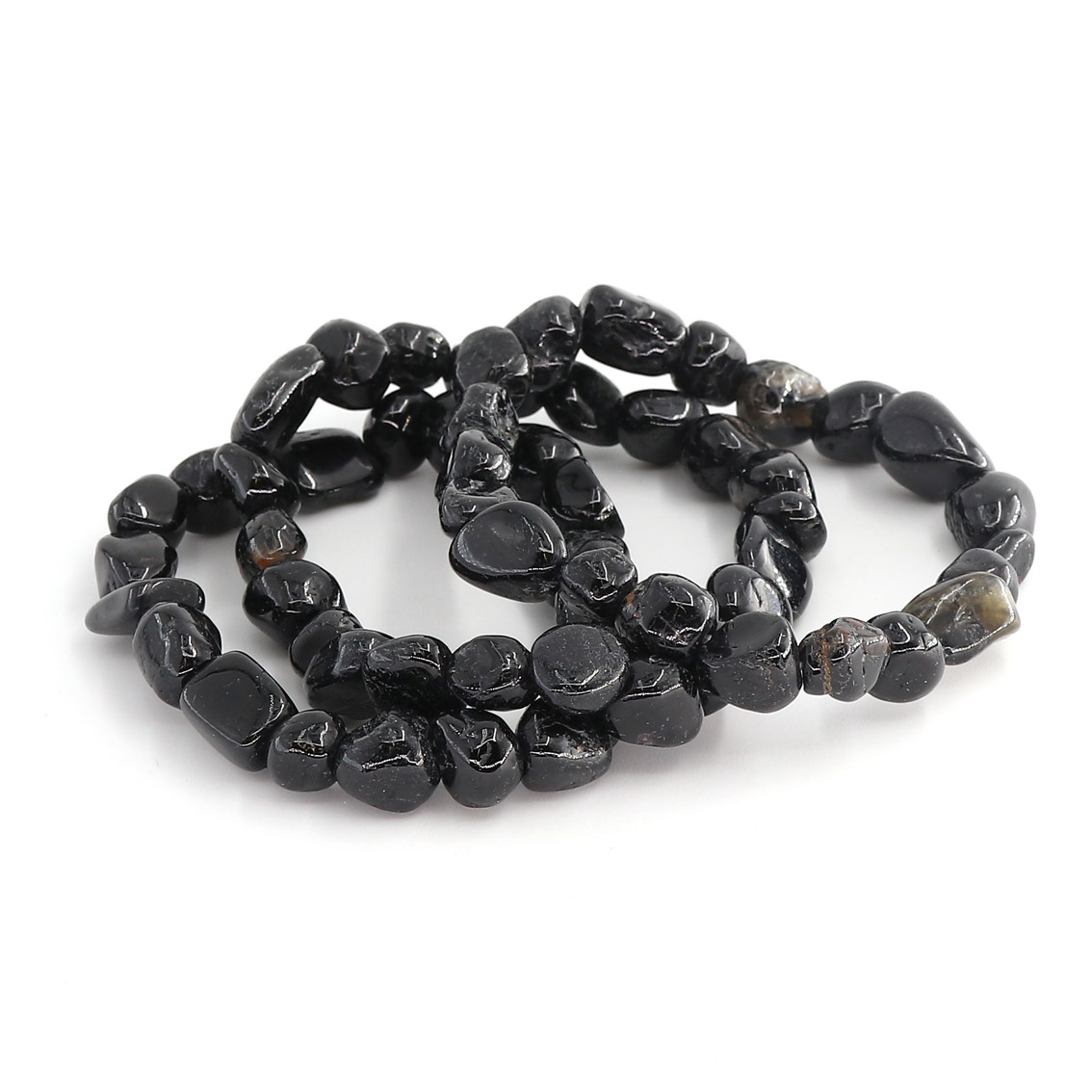 Immagine di Turmalin Schörl Nuggets Crazy  8-12mm Armband