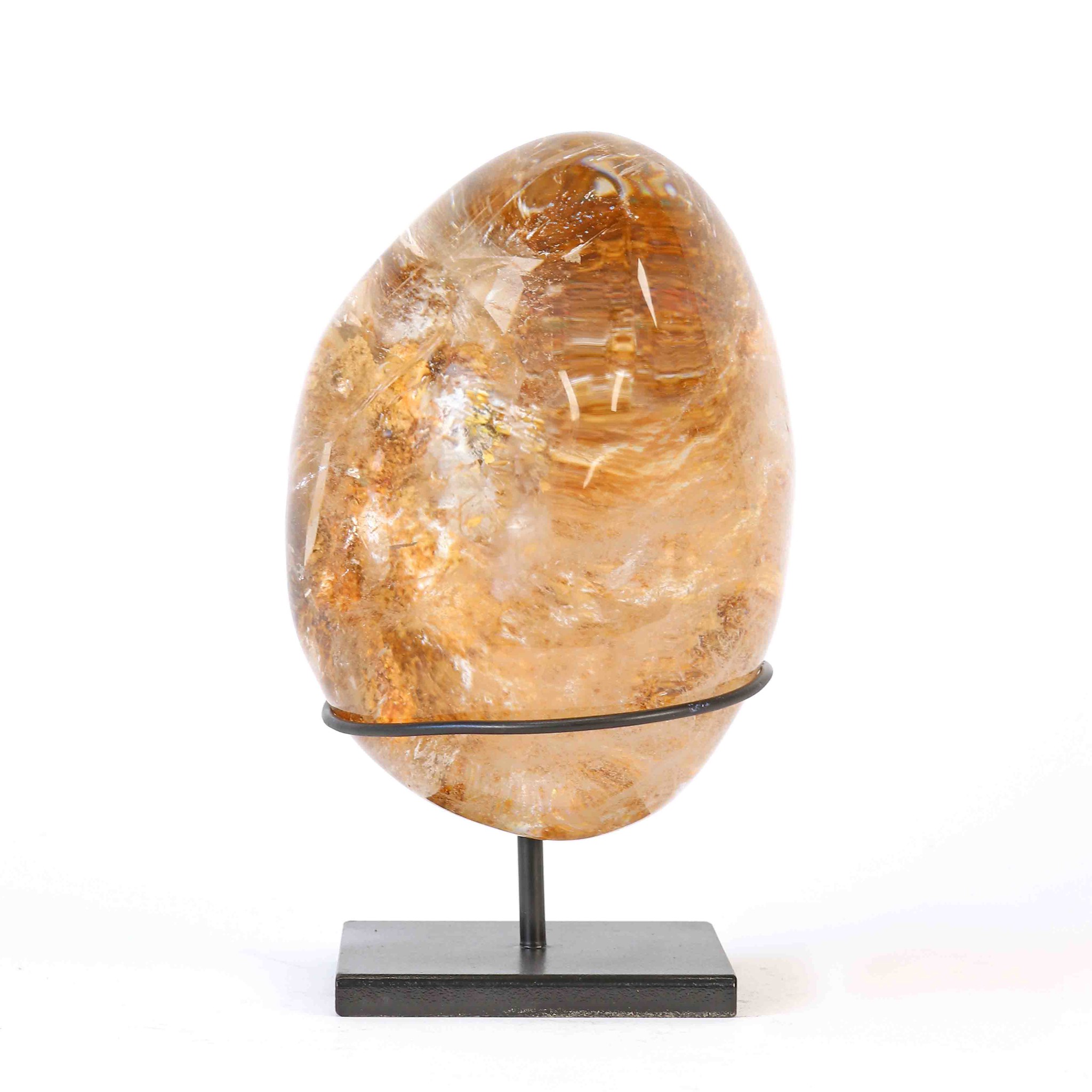Image de Bergkristall mit Einschlüssen (Chlorit) auf Display