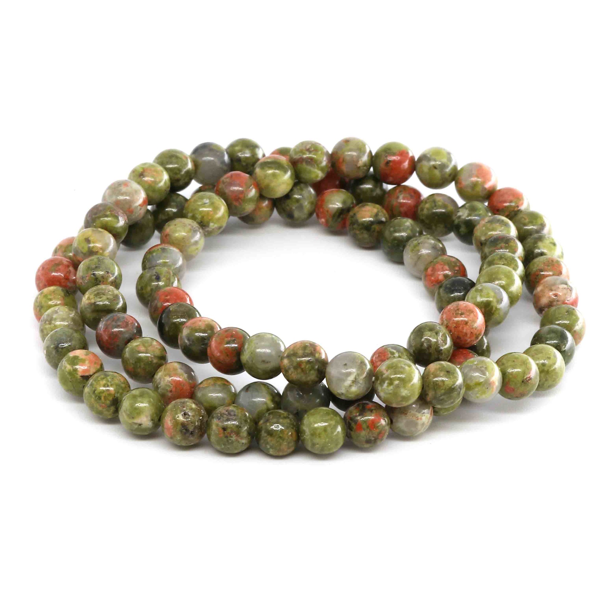 Image de Unakit Kugeln  6mm Armband