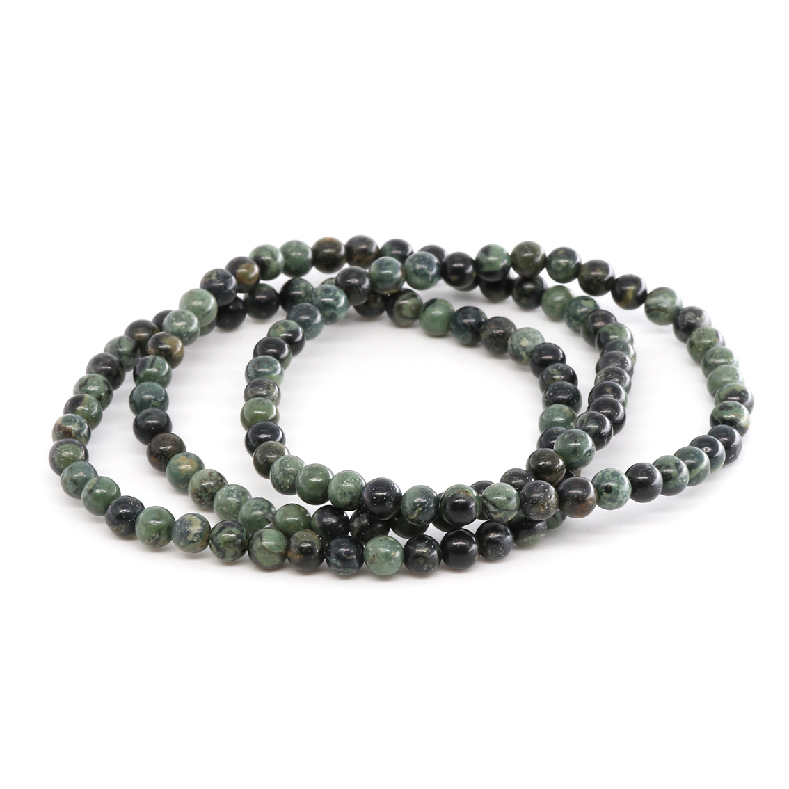 Image de Kambaba Jaspis Kugeln  4mm Armband