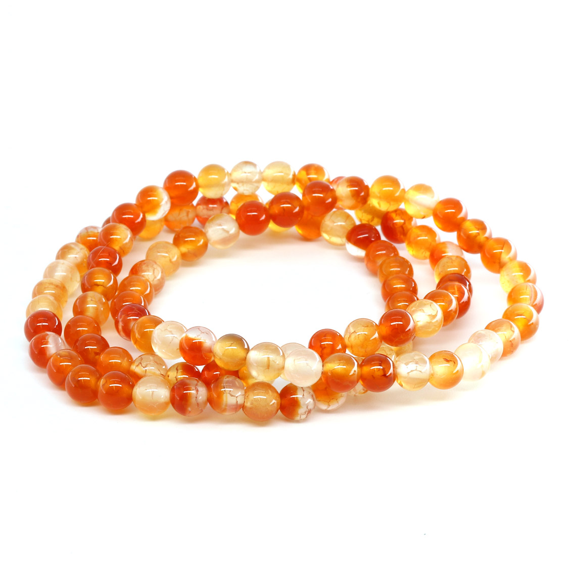 Image de Karneol Kugeln  6mm Armband Standard