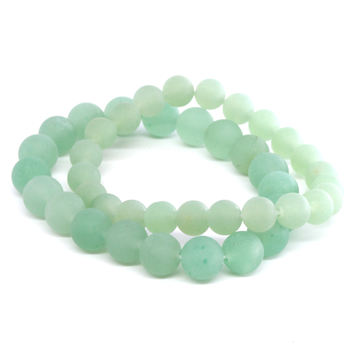 Bild von Aventurin Kugeln Armband, 20cm (matt)