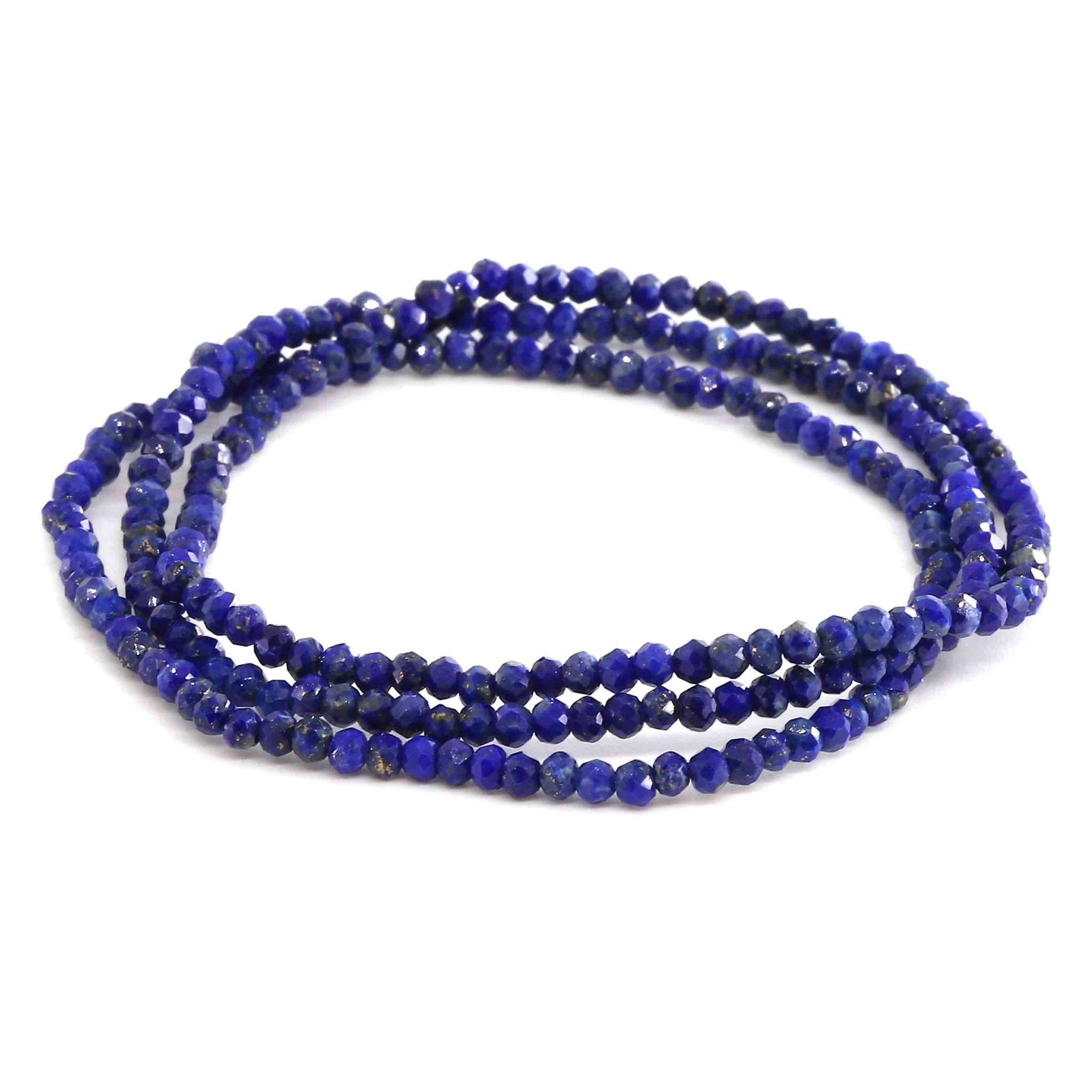 Bild von Lapis fac. Button  3mm Armband