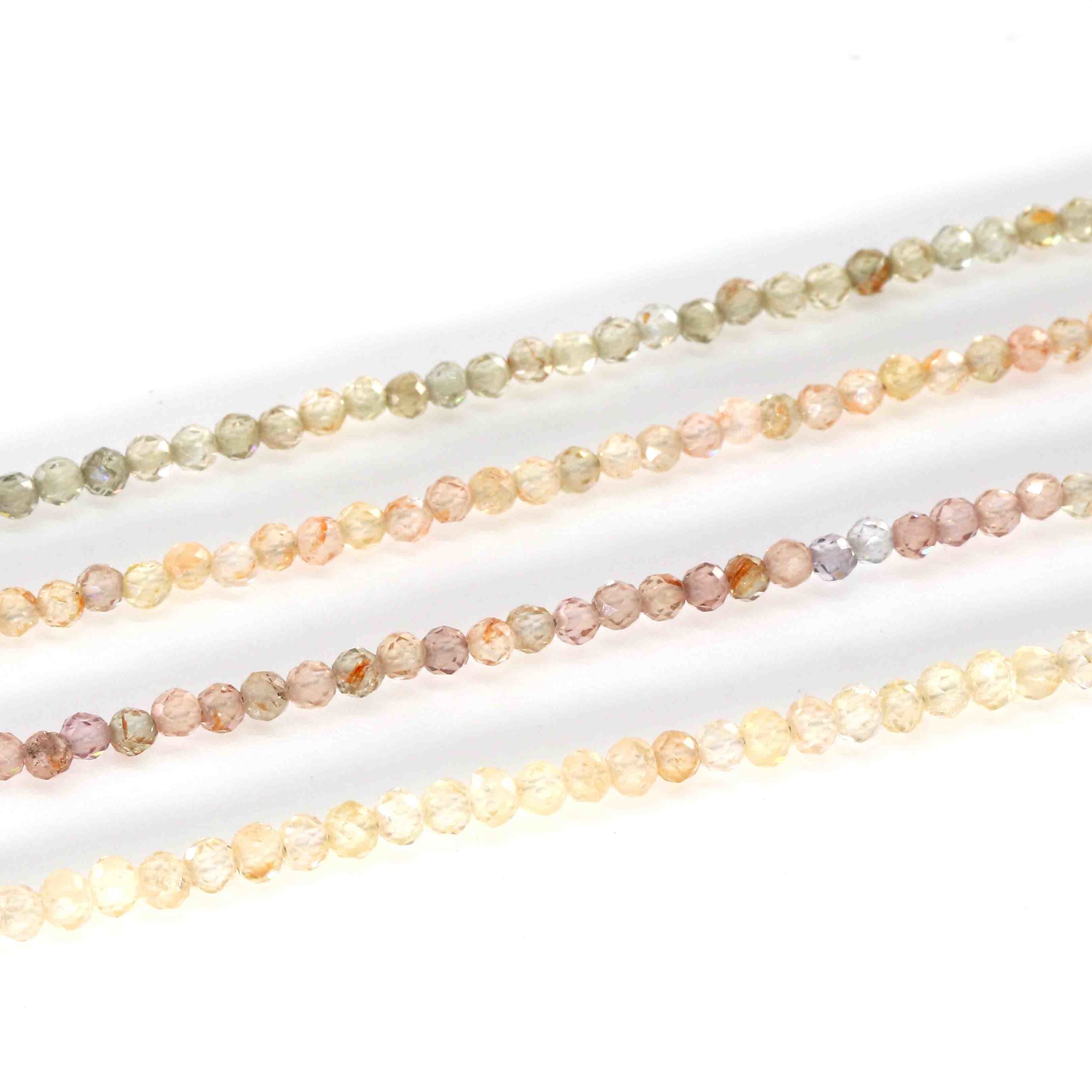Bild von Zirkon fac. Kugeln  2.5mm Strang