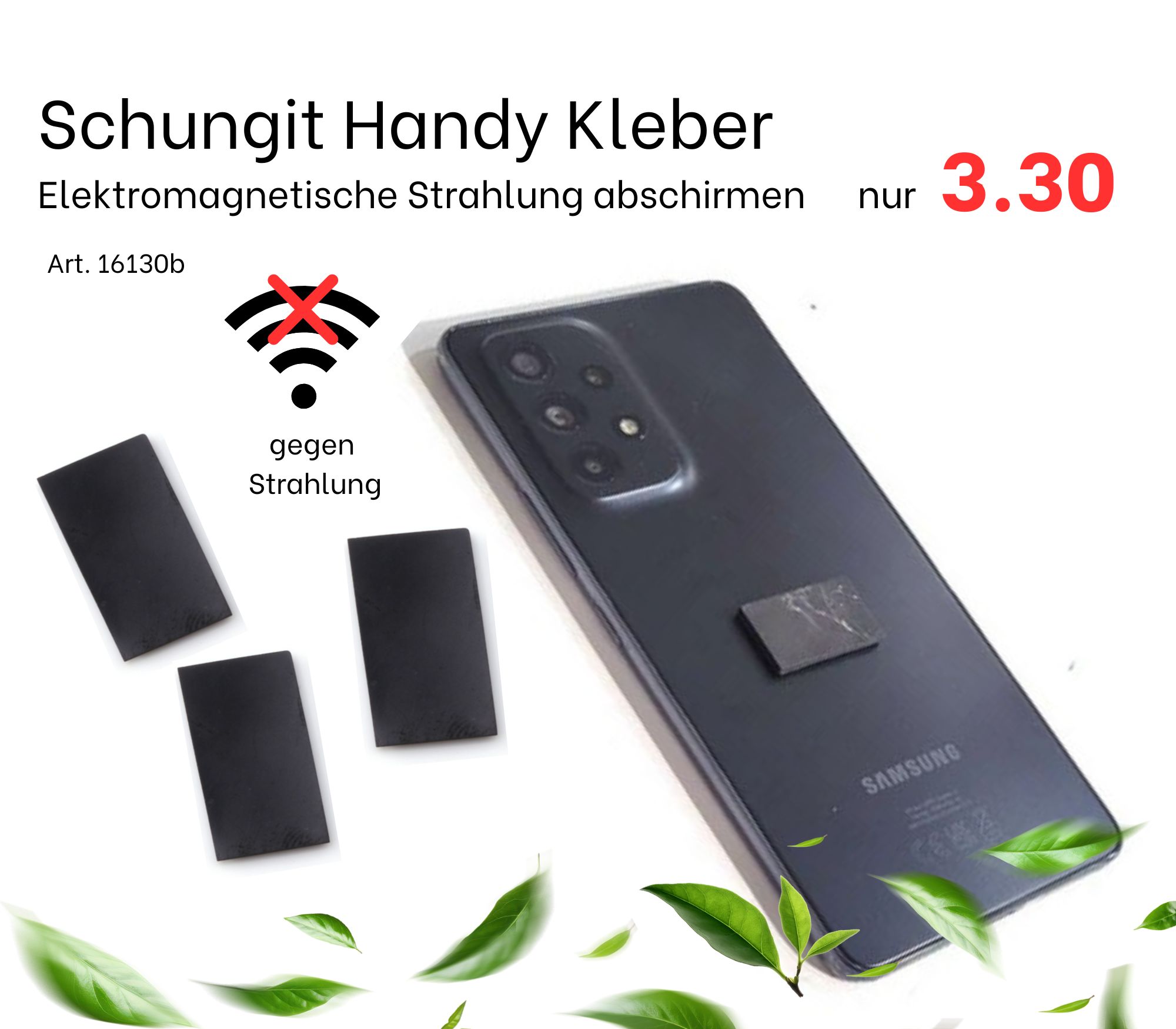 Bild von Schungit Handy-Kleber