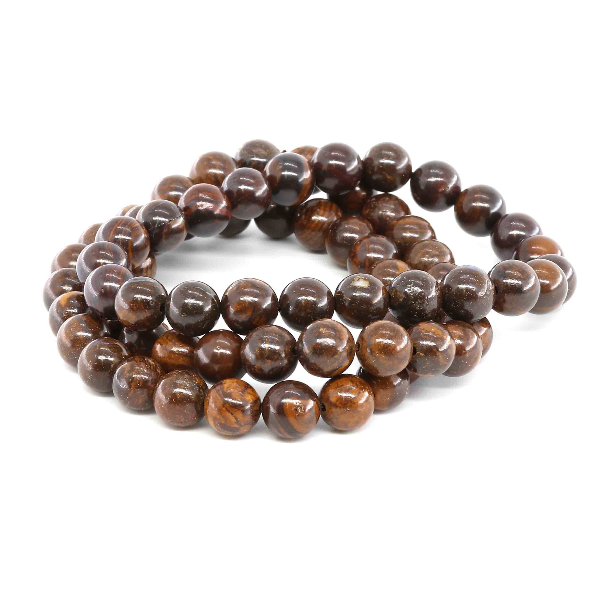 Image de Boulder Opal Kugeln  8mm Armband