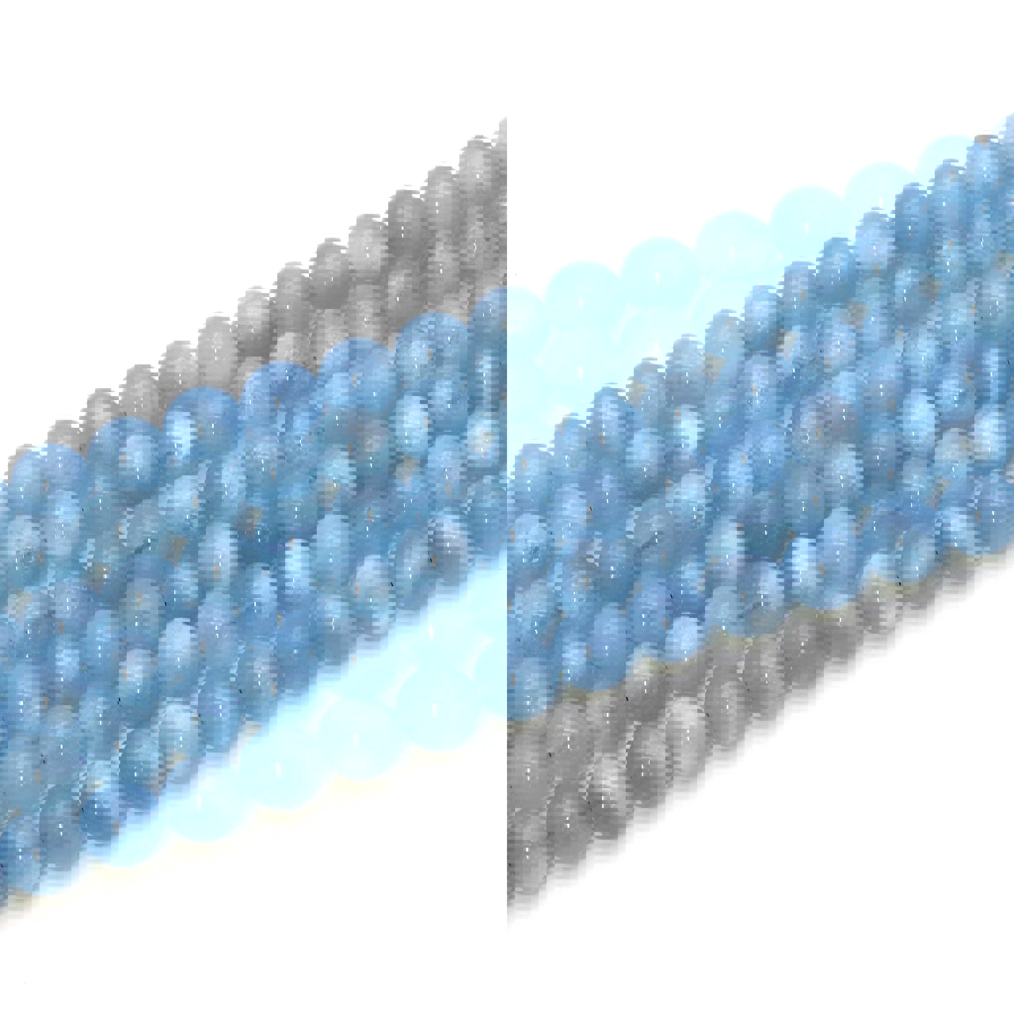 Bild von Aquamarin Kugeln Strang 