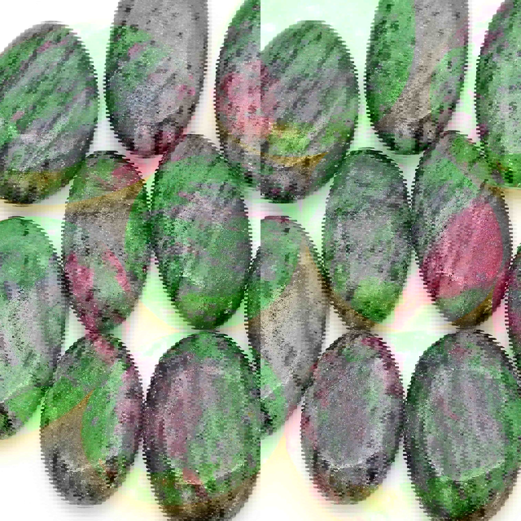 Bild von Rubin-Zoisit Handschmeichler (VE: 250g)