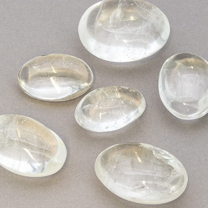 Bild von Bergkristall Trommelsteine TOP (VE: 500gr.)   