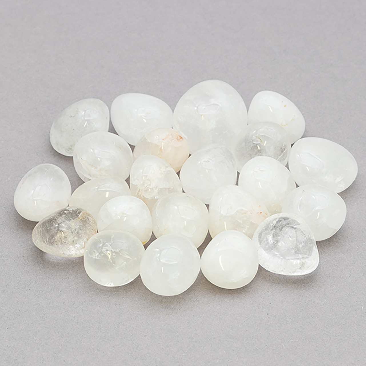 Bild von Bergkristall Trommelsteine A-Qualität (VE: 500gr.)   