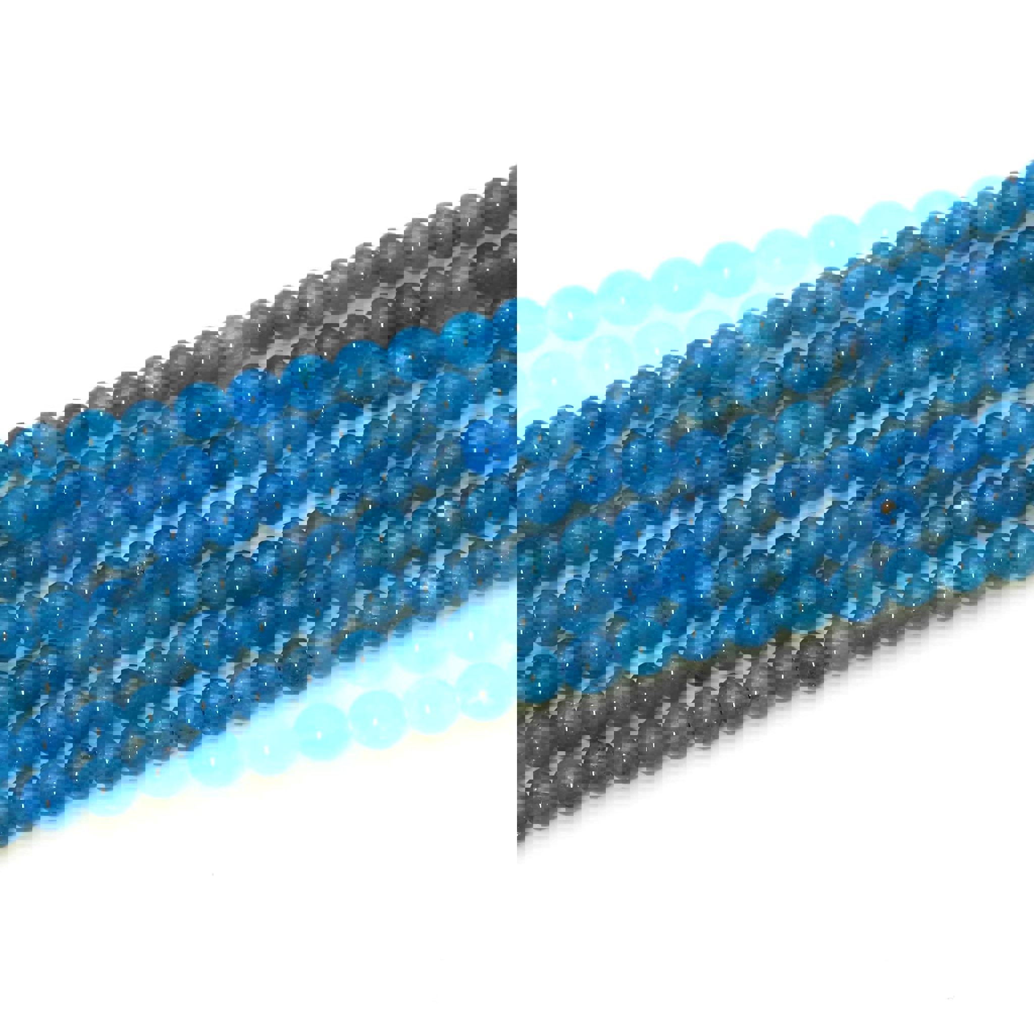 Bild von Apatit Kugeln  4mm Strang