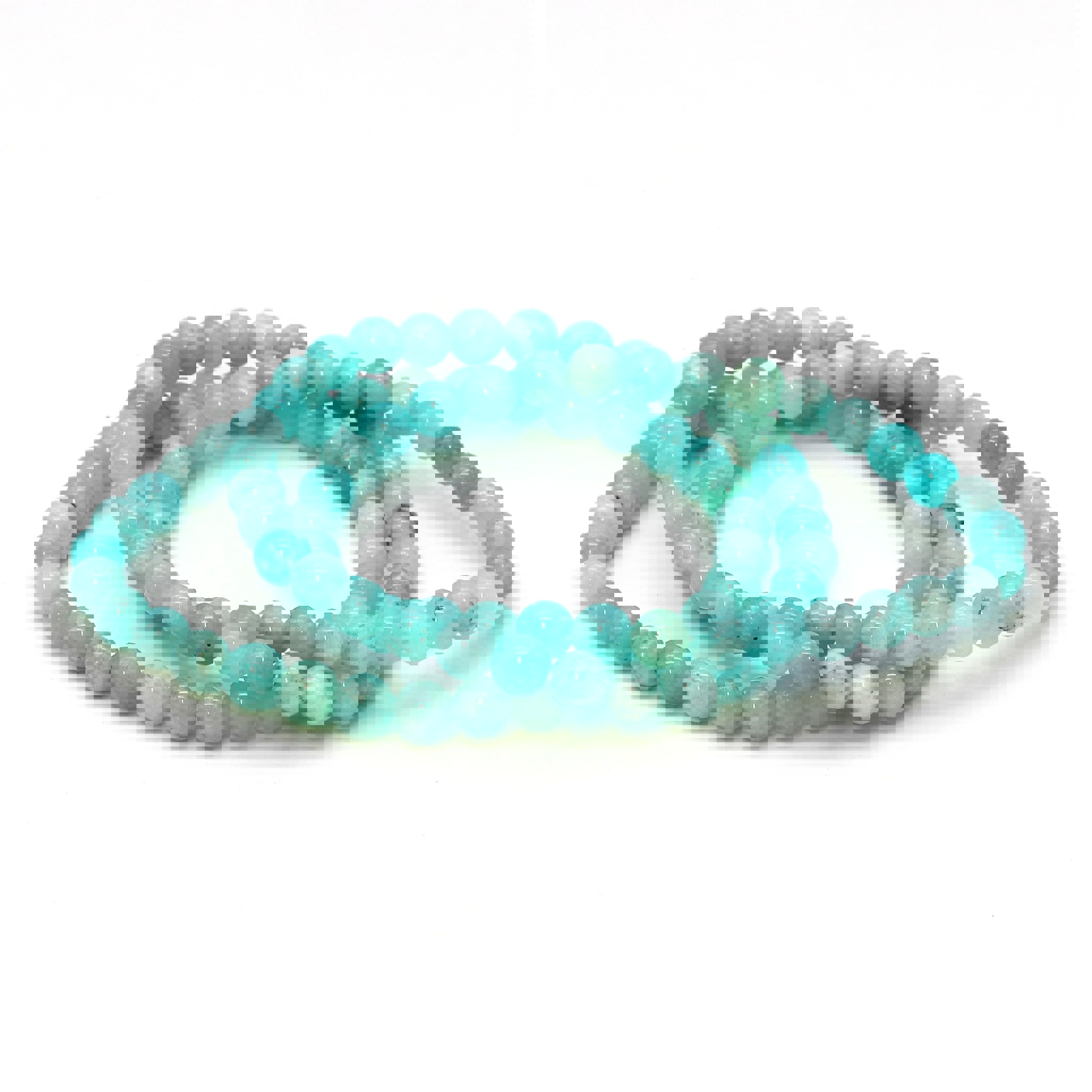 Bild von Amazonit Kugeln  6mm Armband, Extra