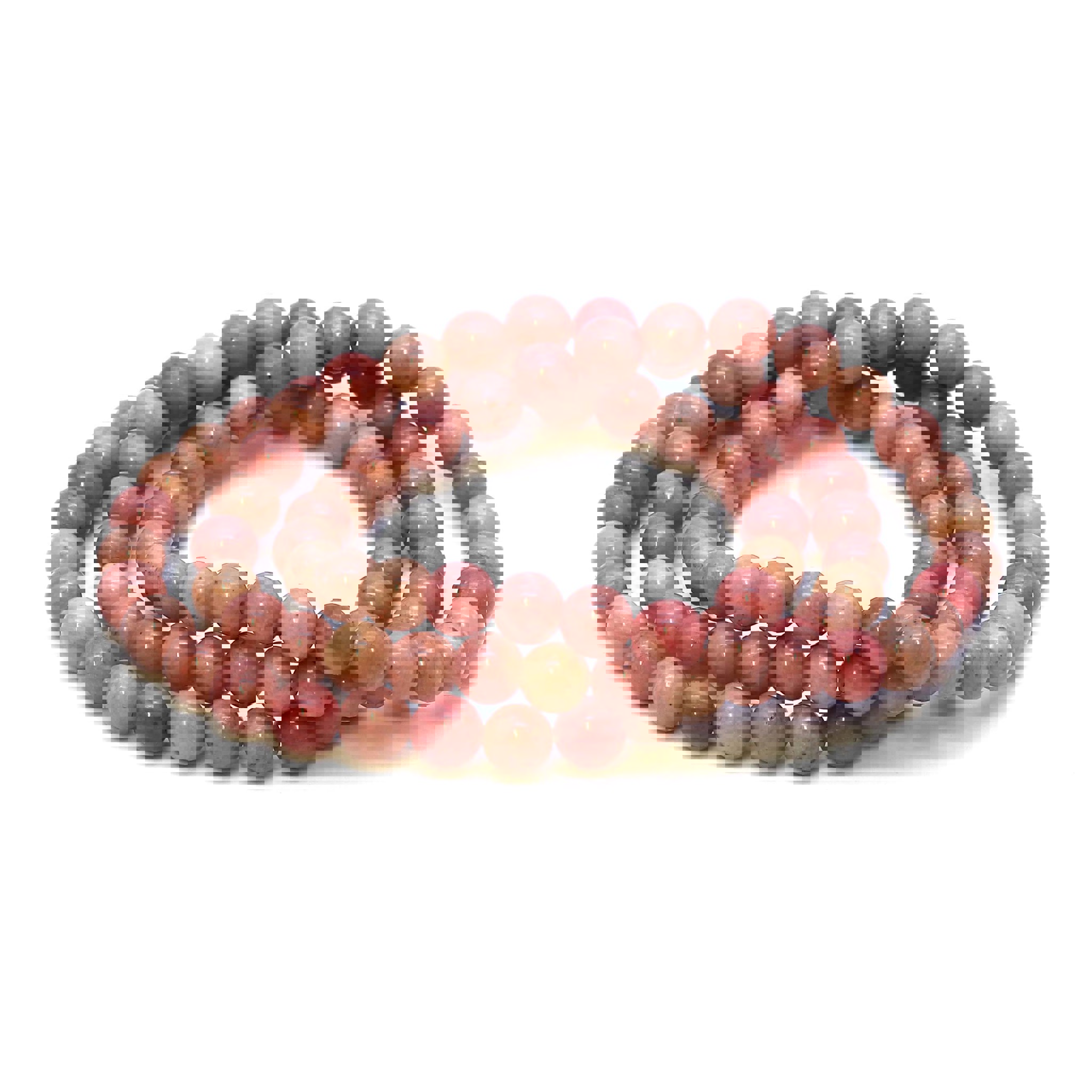 Bild von Rhodonit Kugeln  6mm Armband