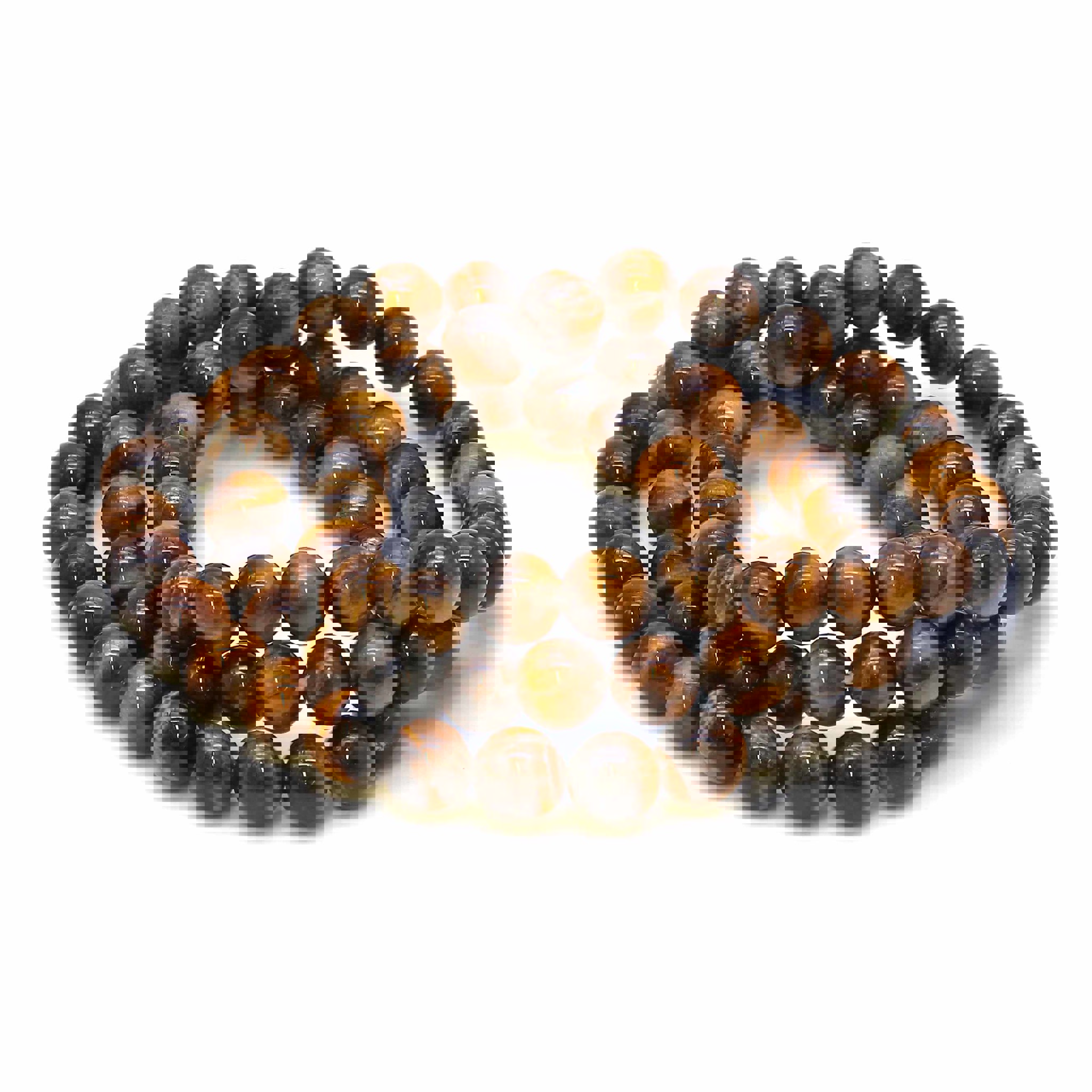 Bild von Tigerauge Kugeln  8mm Armband, Standard