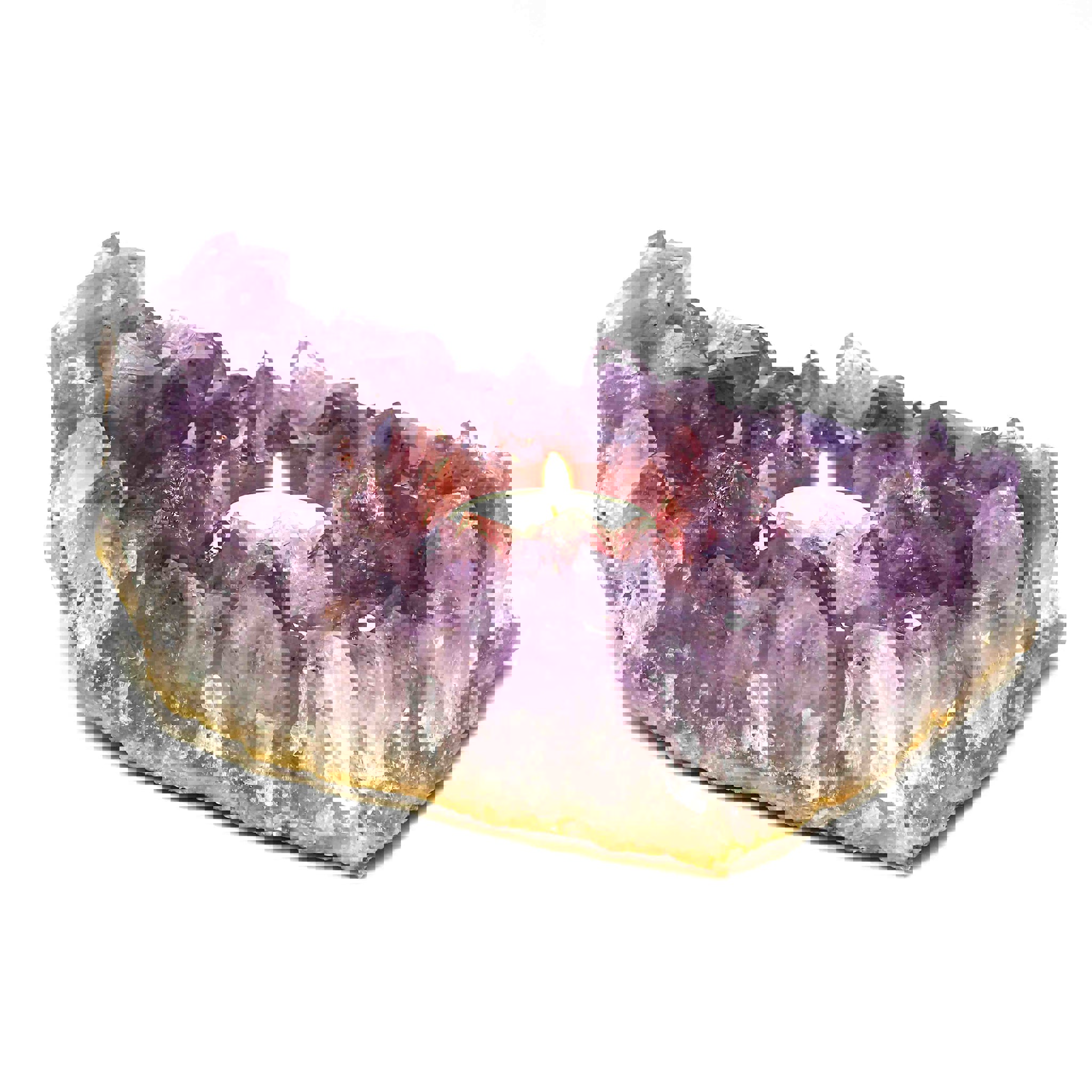 Bild von Amethyst Windlicht Stufe Extra