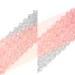 Zeige Details für Rosenquarz fac. Kugeln  6mm Strang AA-Qualität Bild von Rosenquarz fac. Kugeln  6mm Strang AA-Qualität