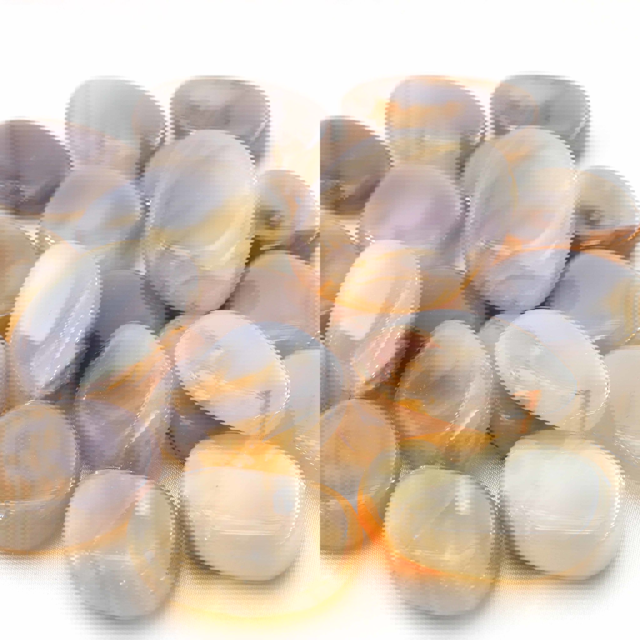 Immagine di Pietra piatta levigata di Corniola (PU: 250g)