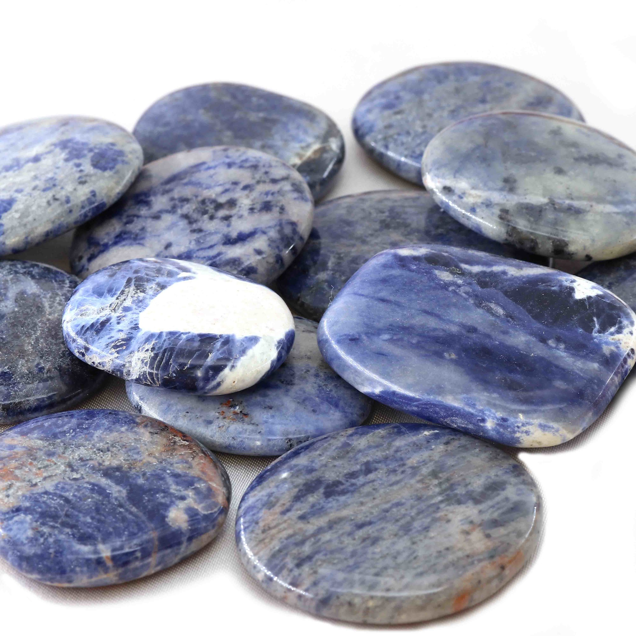Bild von Sodalith Handschmeichler (VE: 500g)