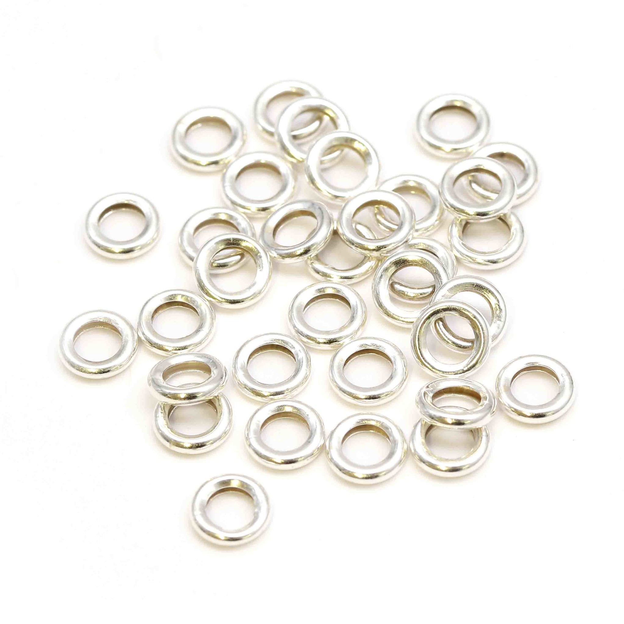 Bild von Hohlringe, Silber 925