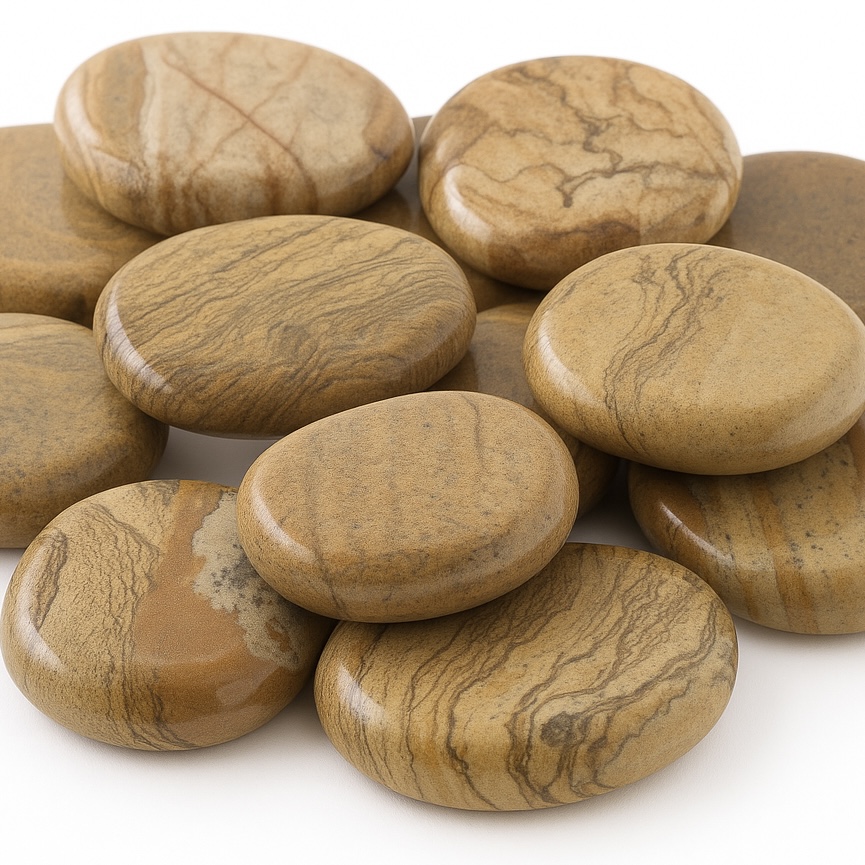 Bild von Landschafts Jaspis Handschmeichler (VE: 250g)