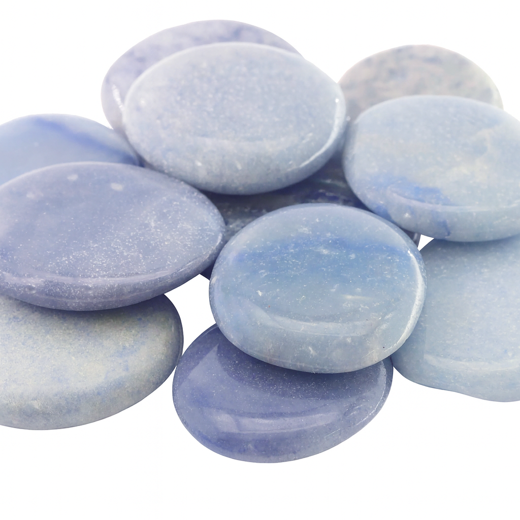 Bild von Blauquarz Handschmeichler (VE: 250g)