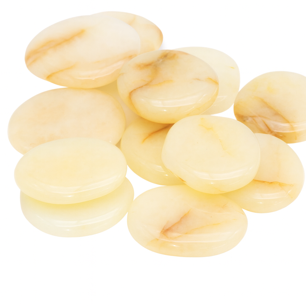 Bild von Gelber Aventurin Handschmeichler (VE: 250g)