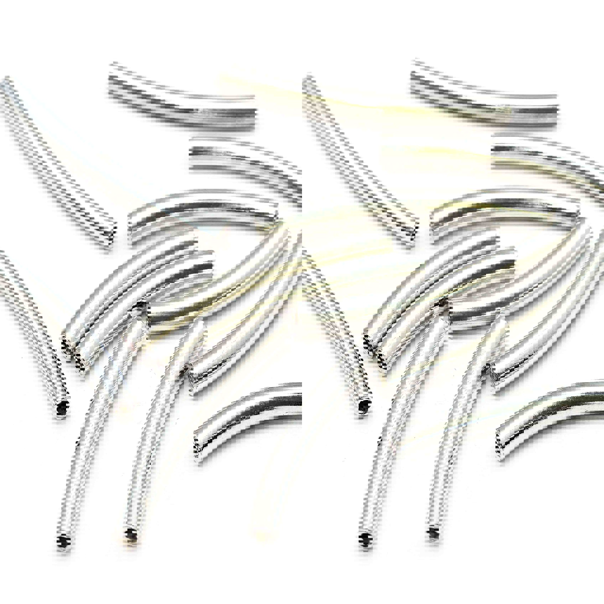 Immagine di Tubo piegato, argento 925