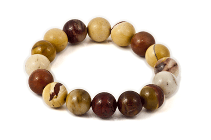 Bild von Mookait Kugeln 12mm Armband