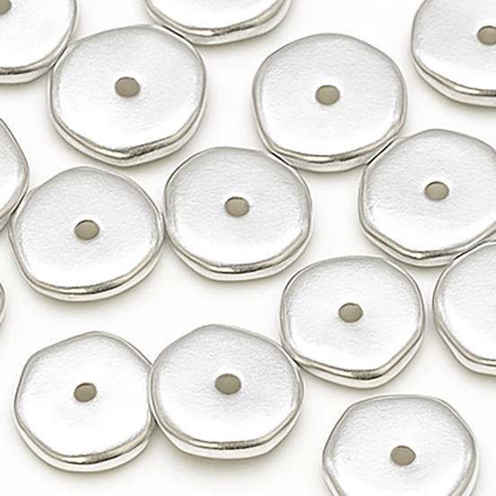 Bild von Scheiben Hexagon, Silber 925