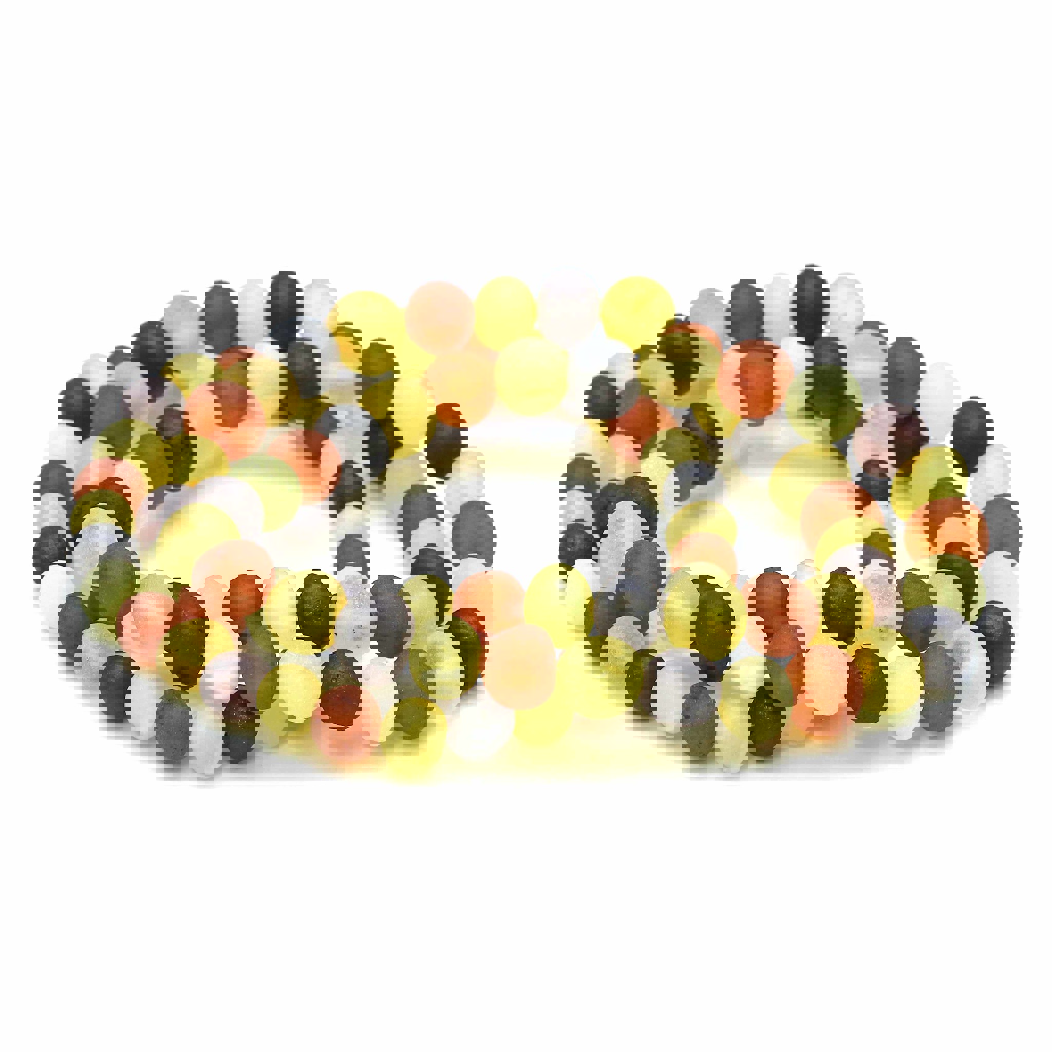 Bild von Bernstein Kugeln (-semi)  7mm Armband, matt