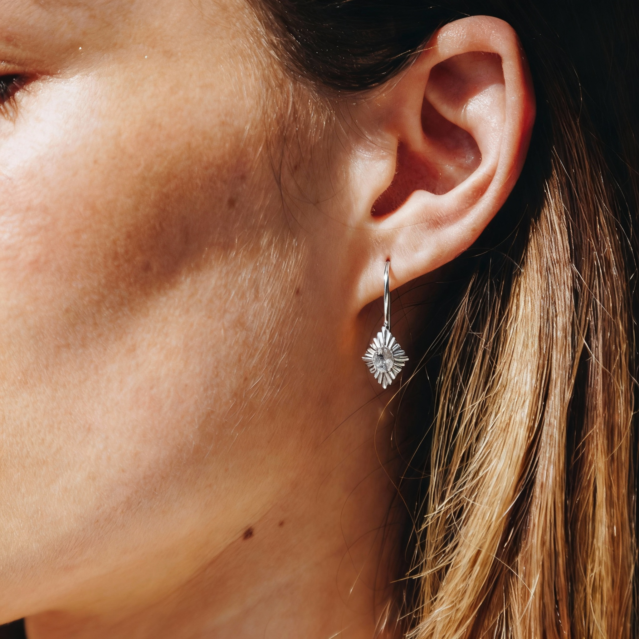 Bild von "art-deco". Labradorit. Ohrringe. Silber 925