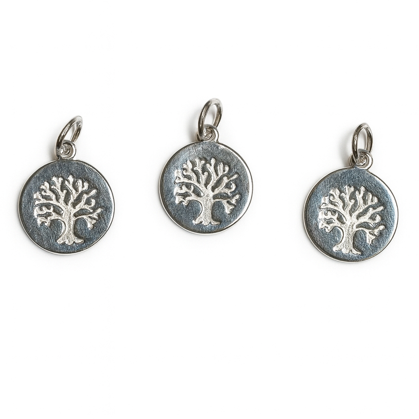 Bild von Lebensbaum 11.5mm Anhänger, Silber 925 (VE: 3 Stk.)