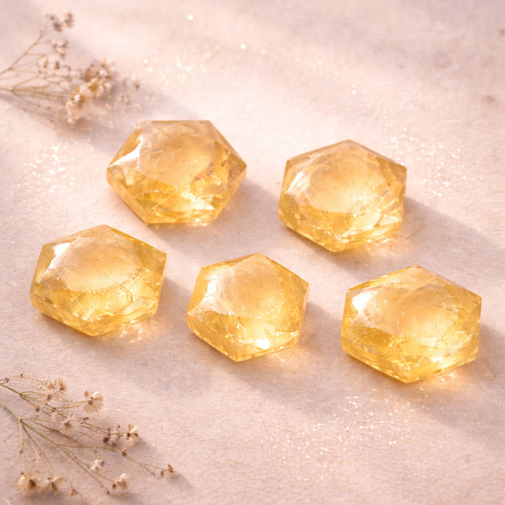 Bild von Golden Healer Feen Steine 17-25mm