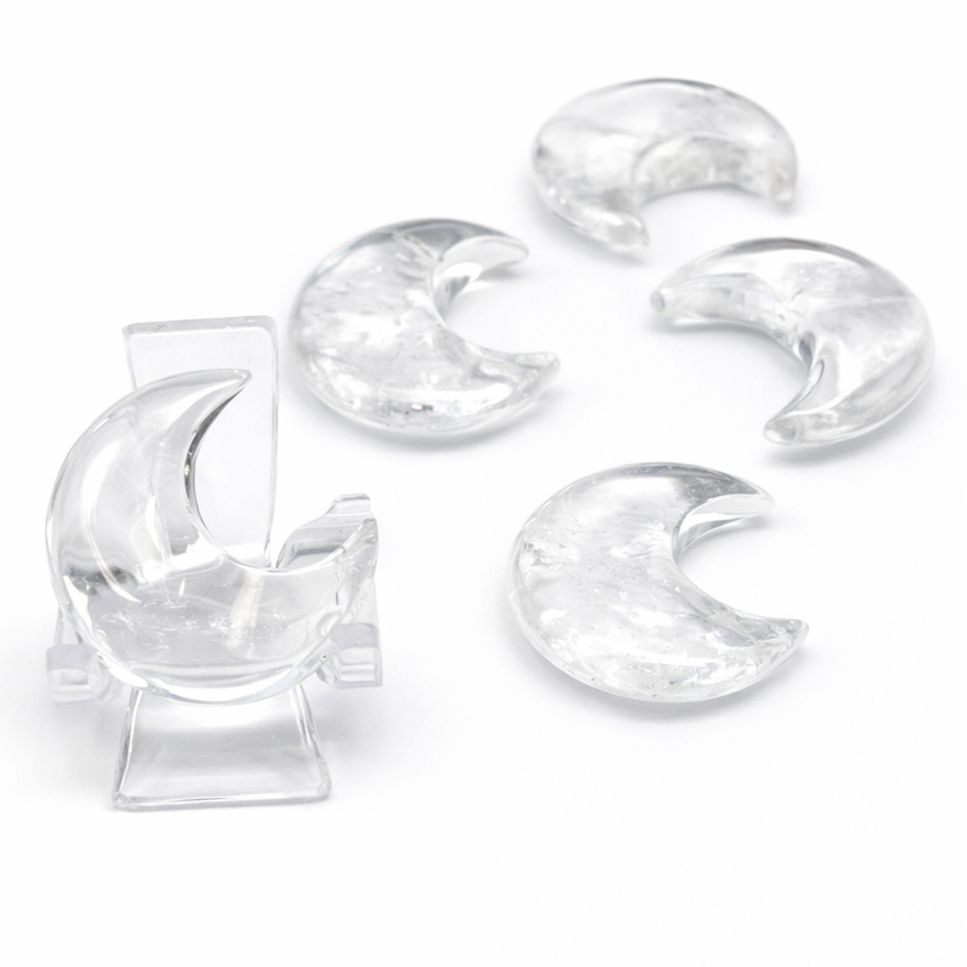 Bild von Bergkristall Mond 30x7mm