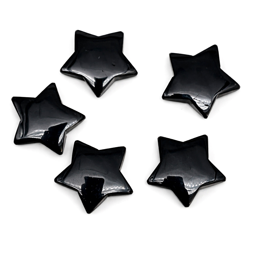 Bild von Turmalin Schörl Stern 30x7mm