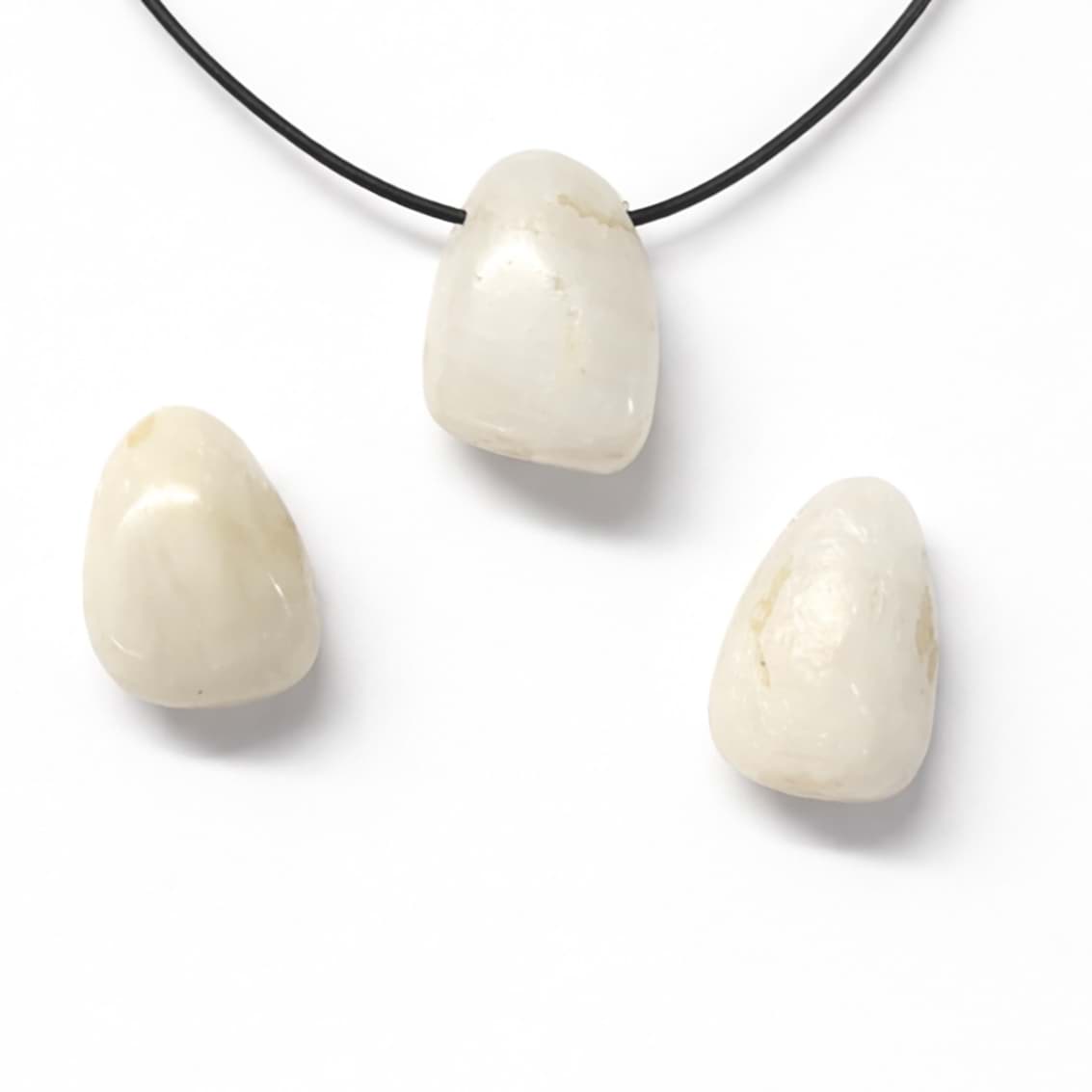 Baryt Nugget mit 3mm Loch Anhänger