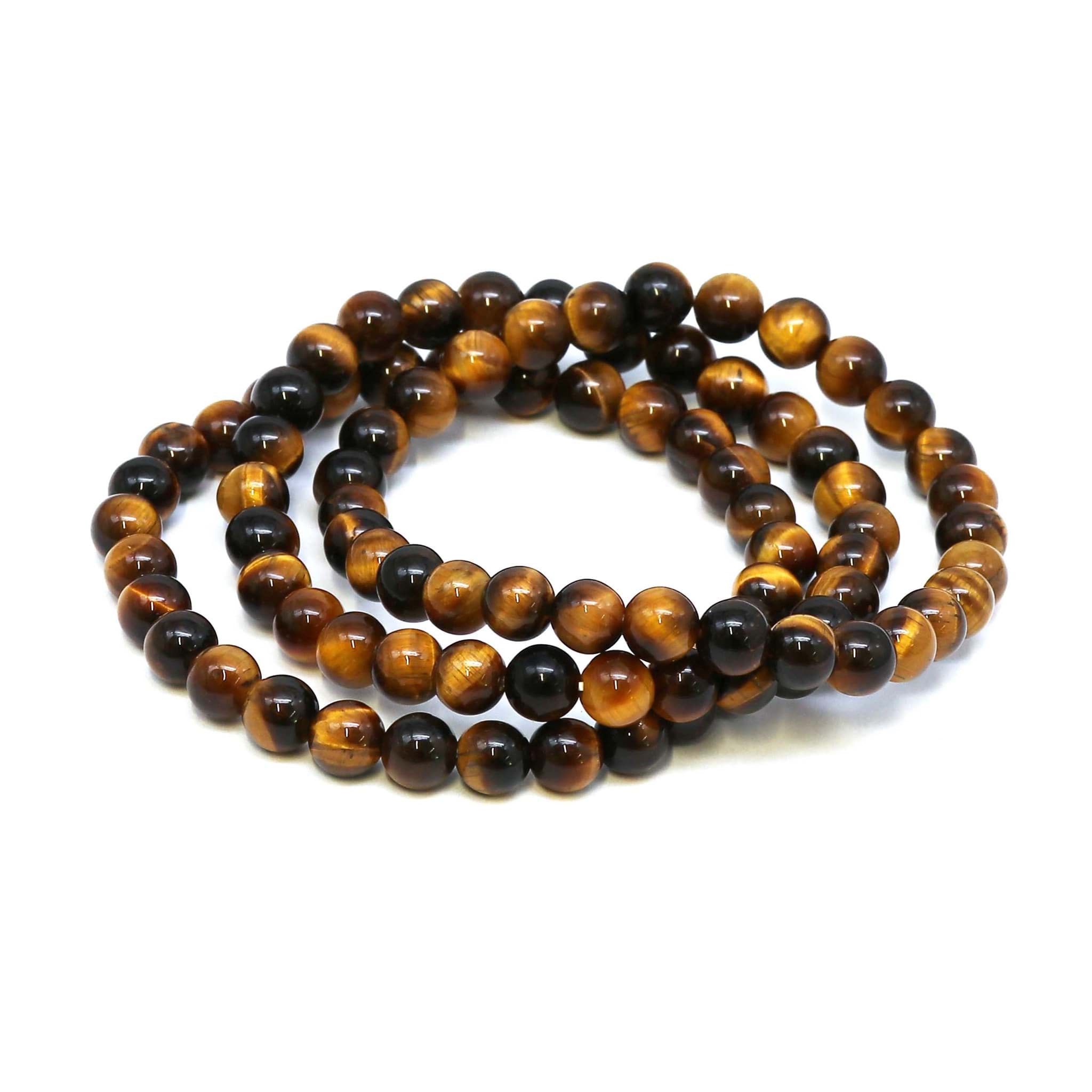 Occhio di tigre 6 mm bracciale standard