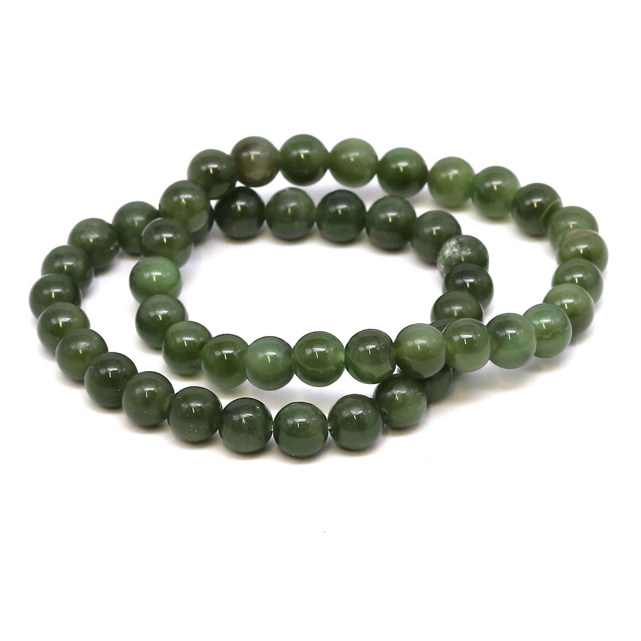 Canada Jade Kugeln  8mm Armband
