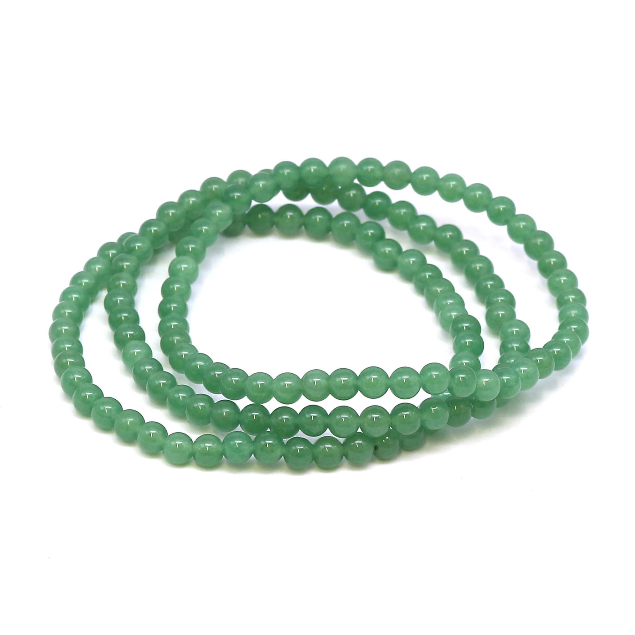 Aventurin Kugeln  4mm Armband