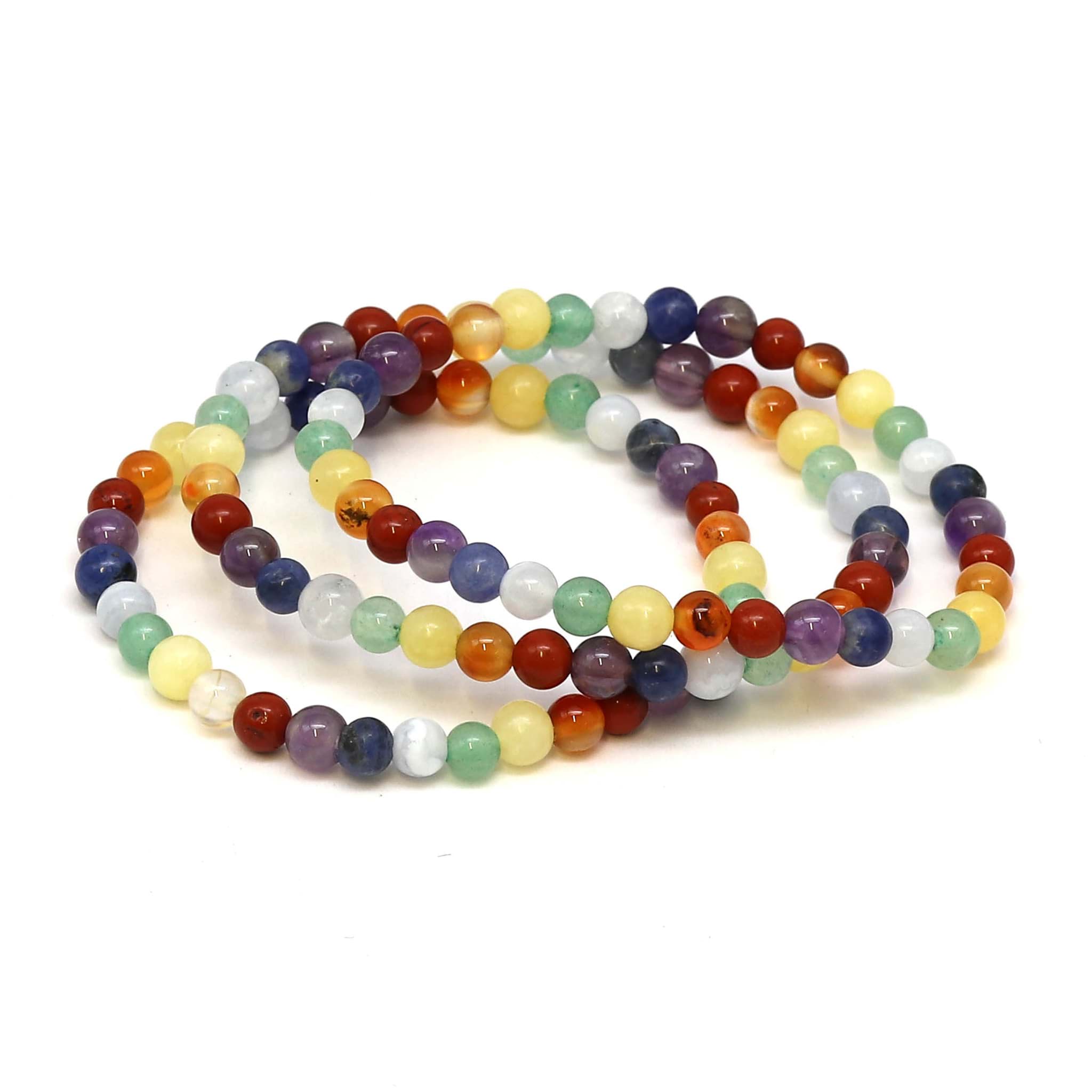Chakra Kugeln  4mm Kinder Armband (15.0cm)