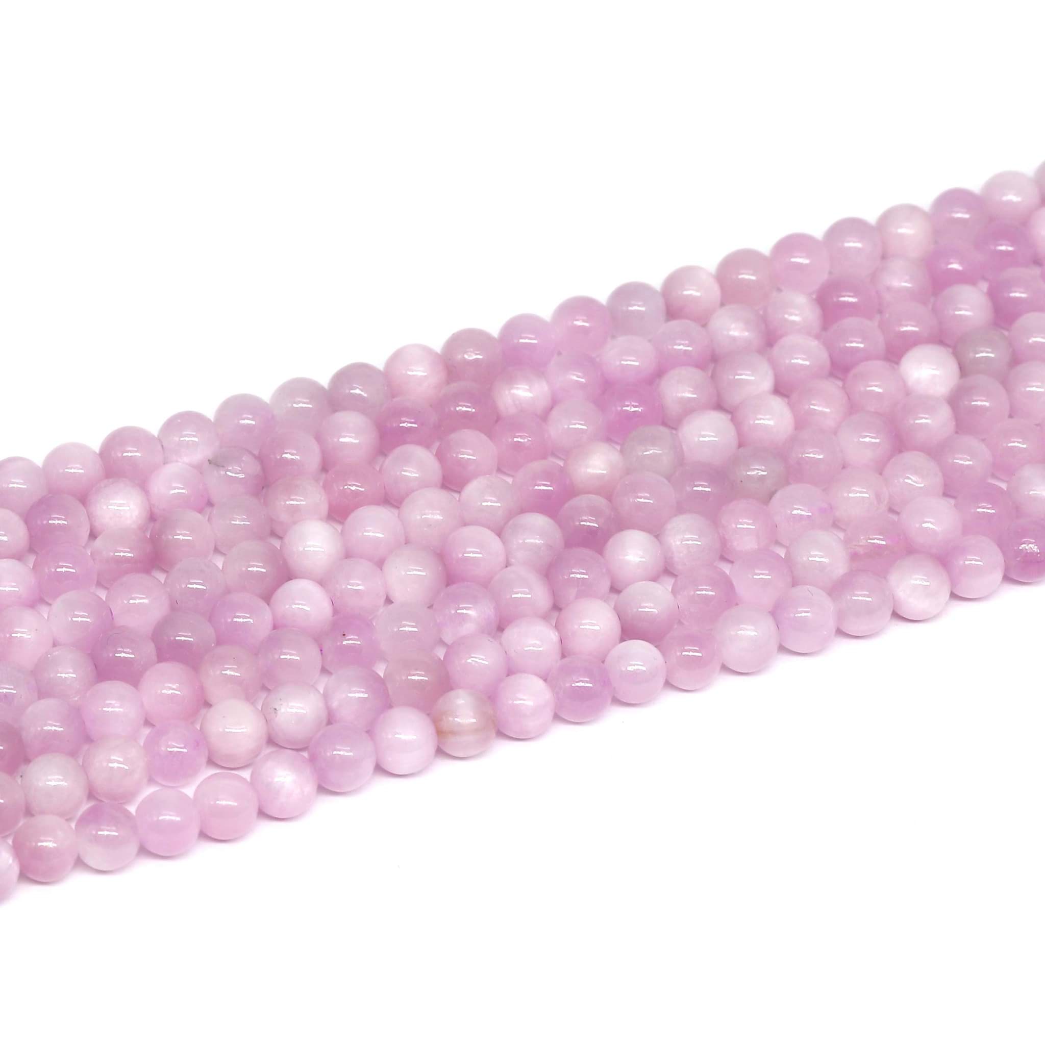 Kunzit Kugeln  4mm Strang, Extra