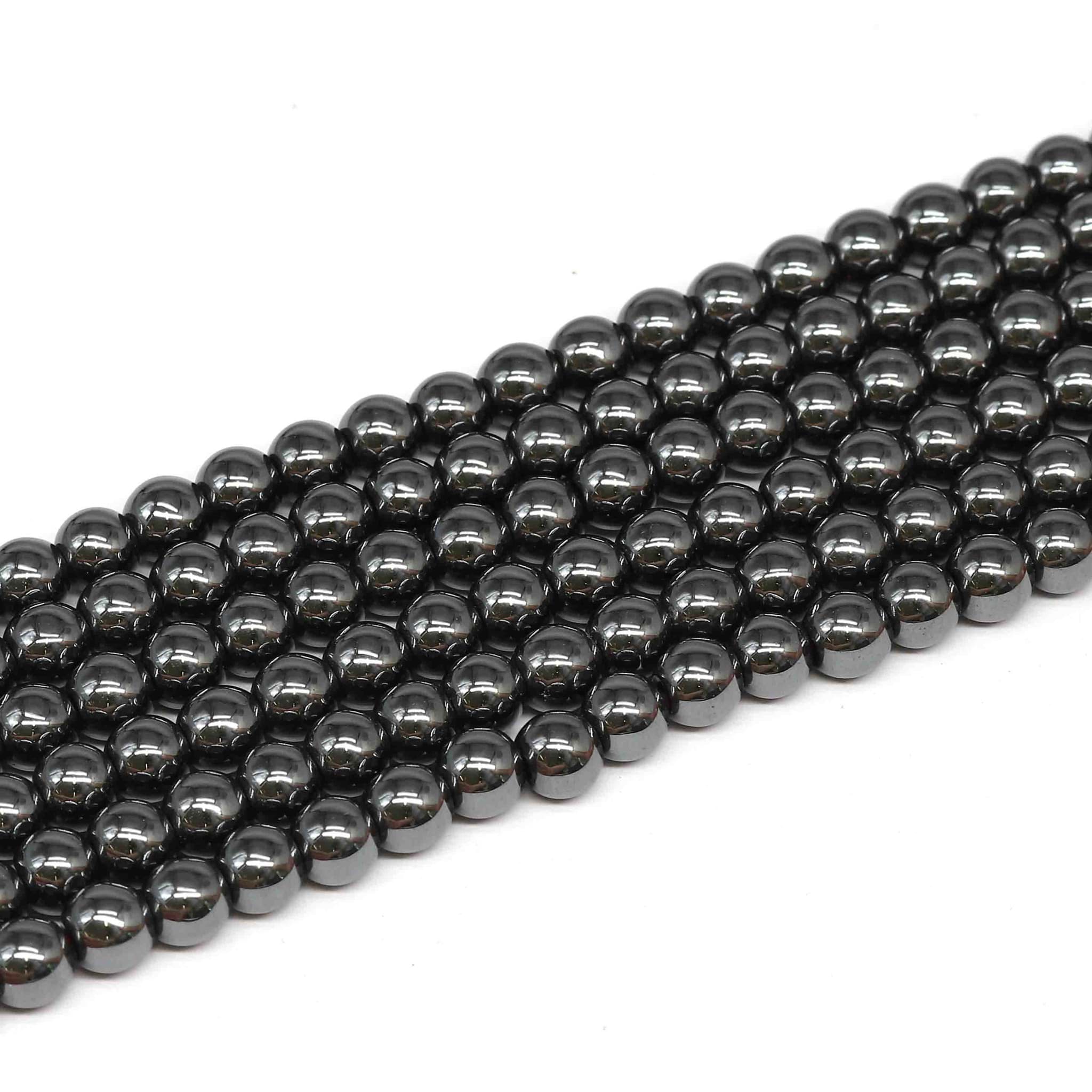 Hämatit Kugeln  6mm Strang