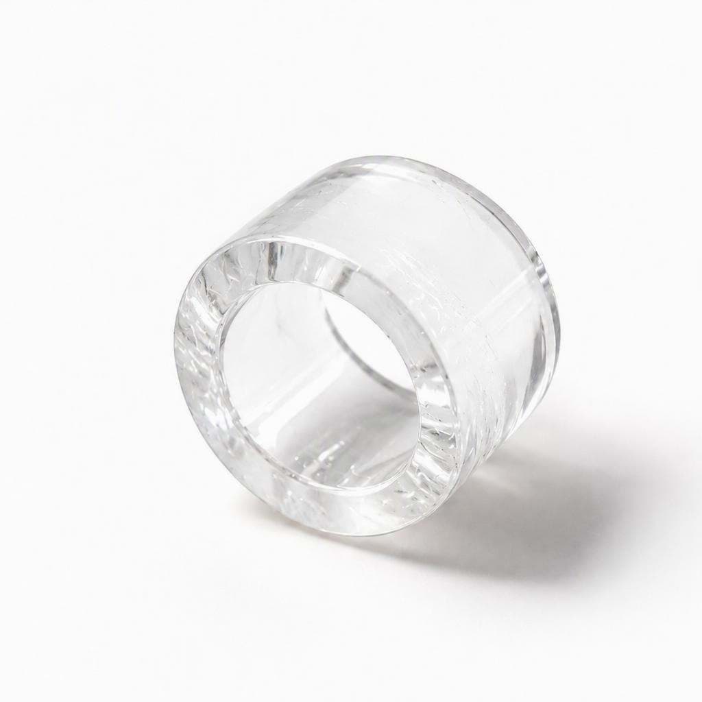 Bergkristall 15-17mm Ring 