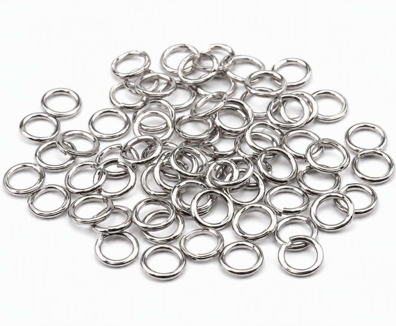 Anneaux flexibles ouverts argent 925 rhodié