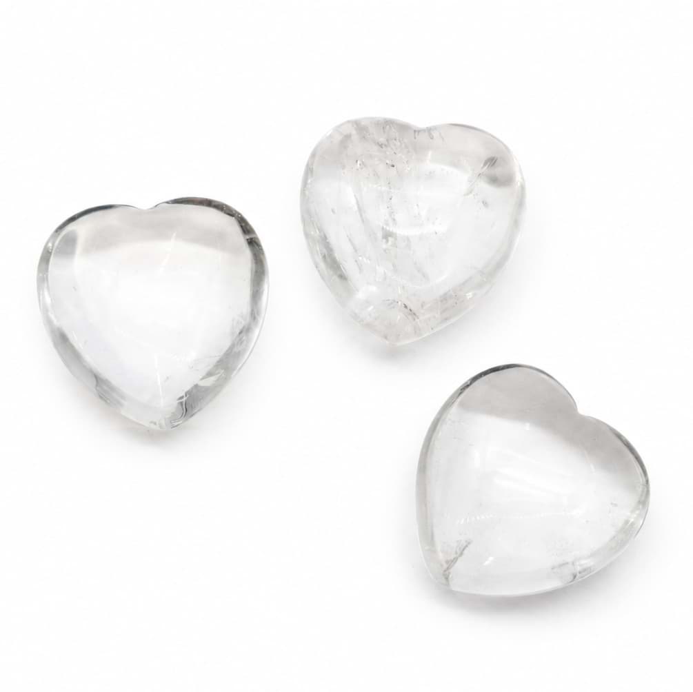 Cristallo di rocca "Cuori Love Hearts 