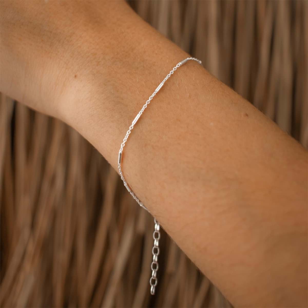 "Forzatina". Armband. Silber & Vergoldet
