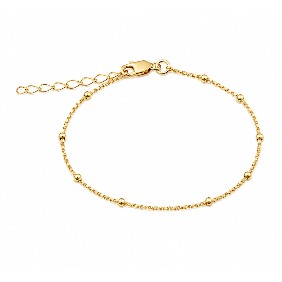 "Chaîne du roi". Bracelet de montre. Argent 925-Doré